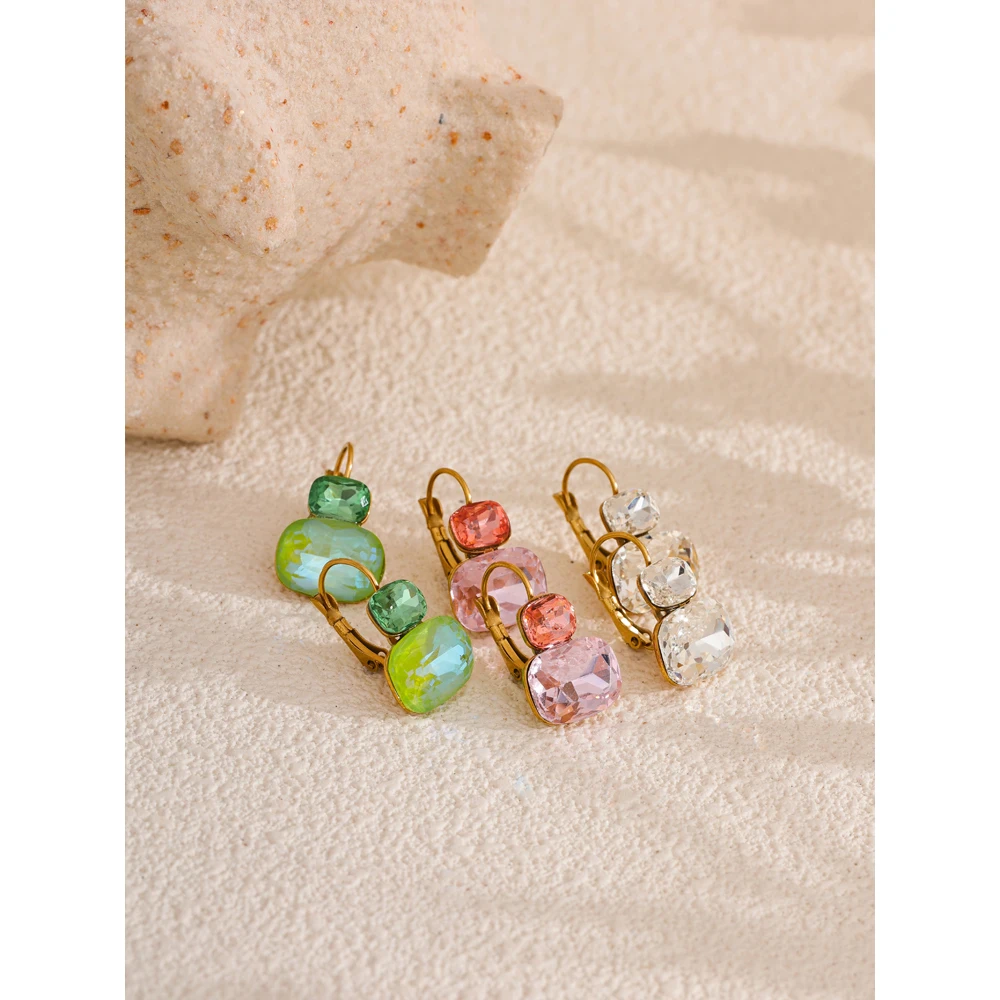 Yhpup Earrings French Hoops Women