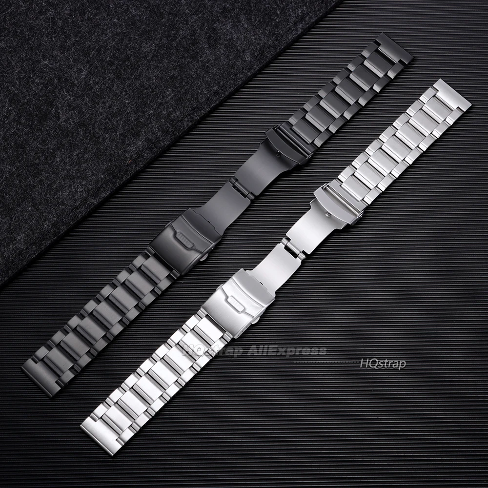 Premium Solid Stainless Steel Universal Watch Band Bracelet