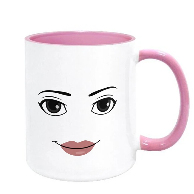 Game Inspired Man Face Mug Funny Men or Woman Faces Coffee Mug