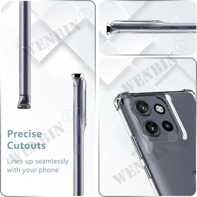 Transparent TPU Shockproof Protective Case