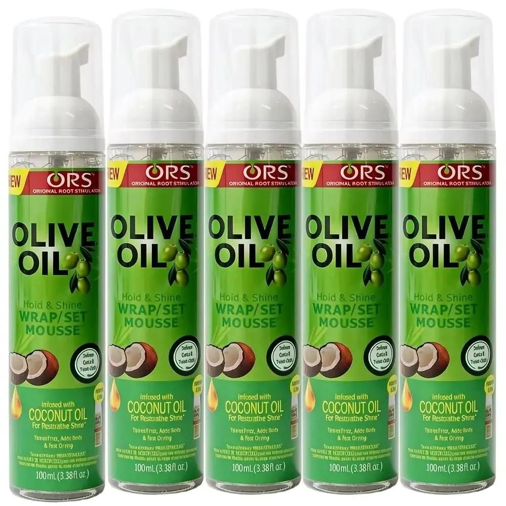 Curly Hair Mousse（100ml) For Wigs Strong Hold Olive Oil Hair Styling Mousse Anti-Frizz Hair Foam Mousse For Styling Hair Women