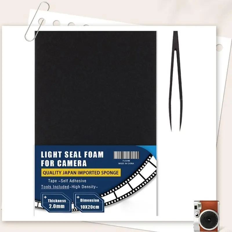 専用　12セット Japanese Anti-reflection Foam Sheets Camera Light Seal Foam Set