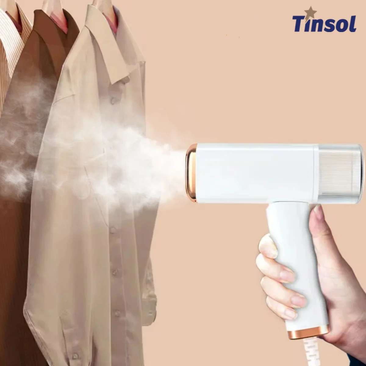 Handheld Steam Hanging Iron Foldable Handle 1000W Fast Heating Iron Portable Dormitory Travel Travel Ironing Clothes Steam Brush