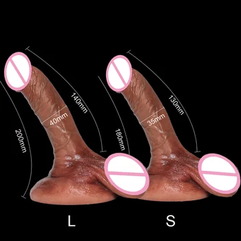 Big Suction Cup Dildo Female Soft Thick Penis Realistic Anal Dildo for Women Silicone Dick Sexy Toys for Women Men Sex Shop Bdsm 1