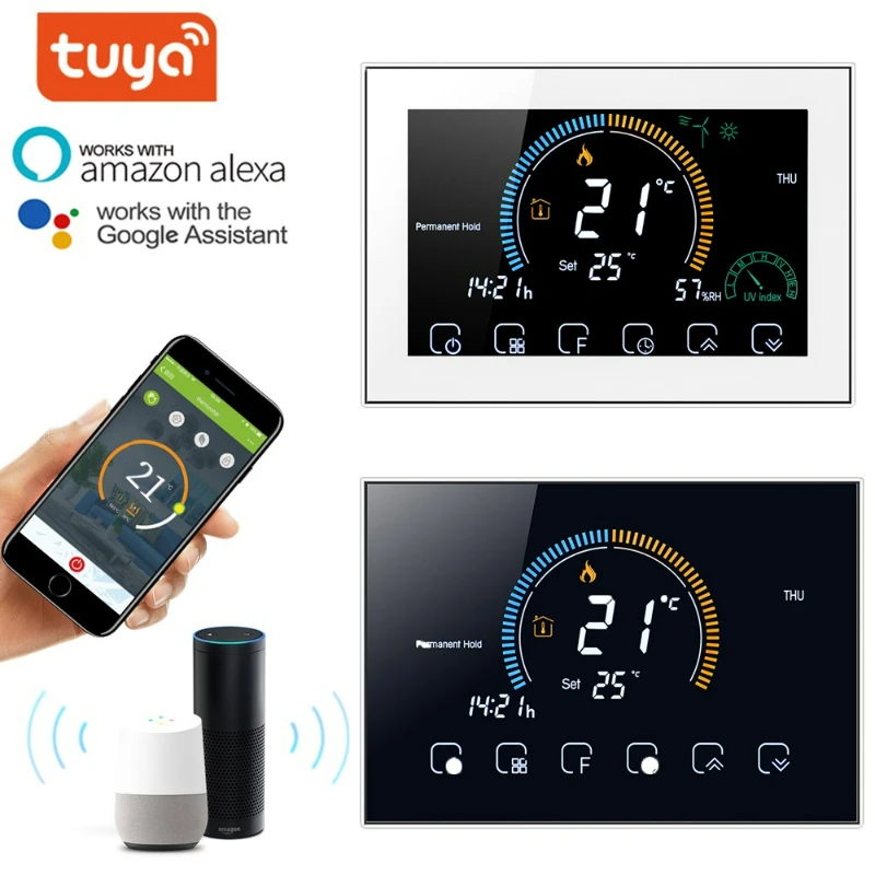 Tuya WiFi smart life Thermostat Electric Floor Heating Water/Gas Boiler