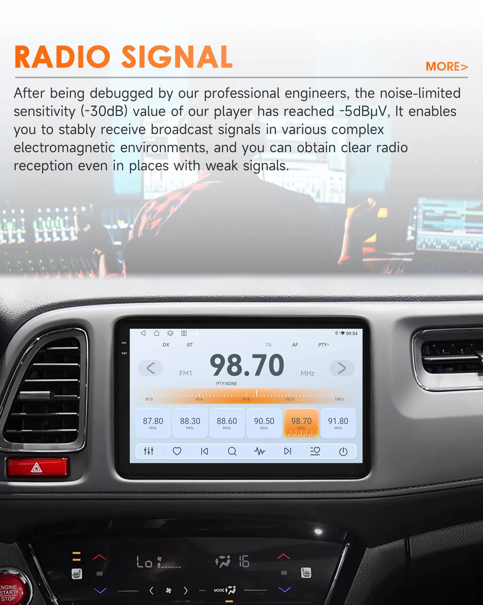 9" Hizpo 2Din Android Autoradio für Honda HR-V 2015 - 2020 Vezel 2 XRV Auto Carplay 4G BT SWC RDS DSP GPS Snapdragon 6115 360CAM – Detail 19