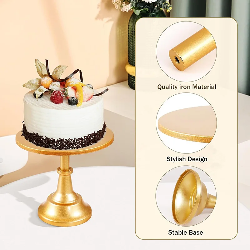 Cake Stand Home Party Dessert Table Display Rack Dessert Cake Tray Cold Meal Tea Break Table Afternoon Tea Center Rack Metal cake stand,cake tray