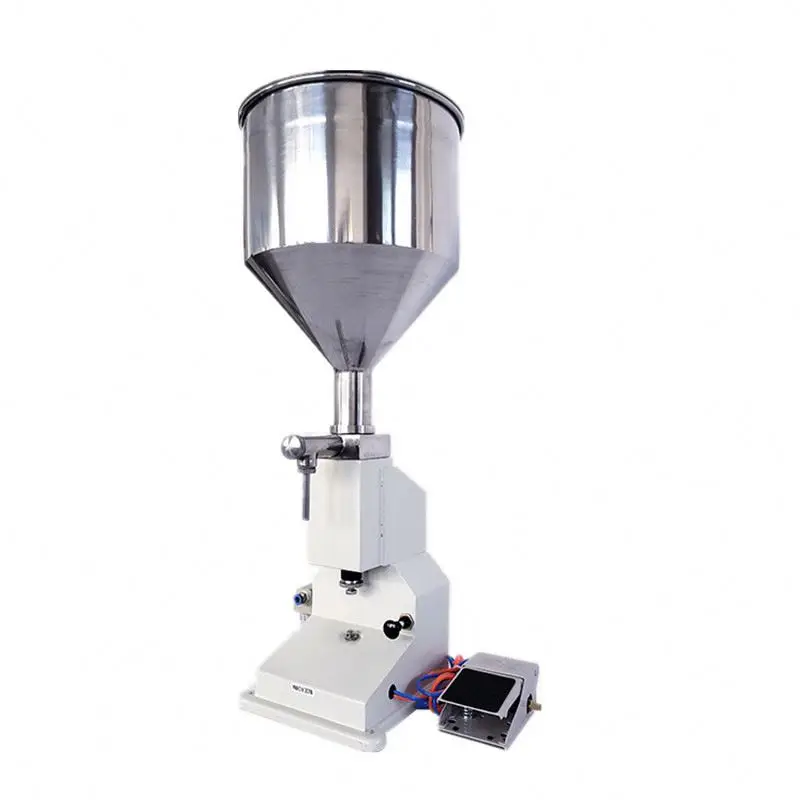 

Pneumatic Cream Paste Jam Tomato Sauce Lotion Bottling Machine
