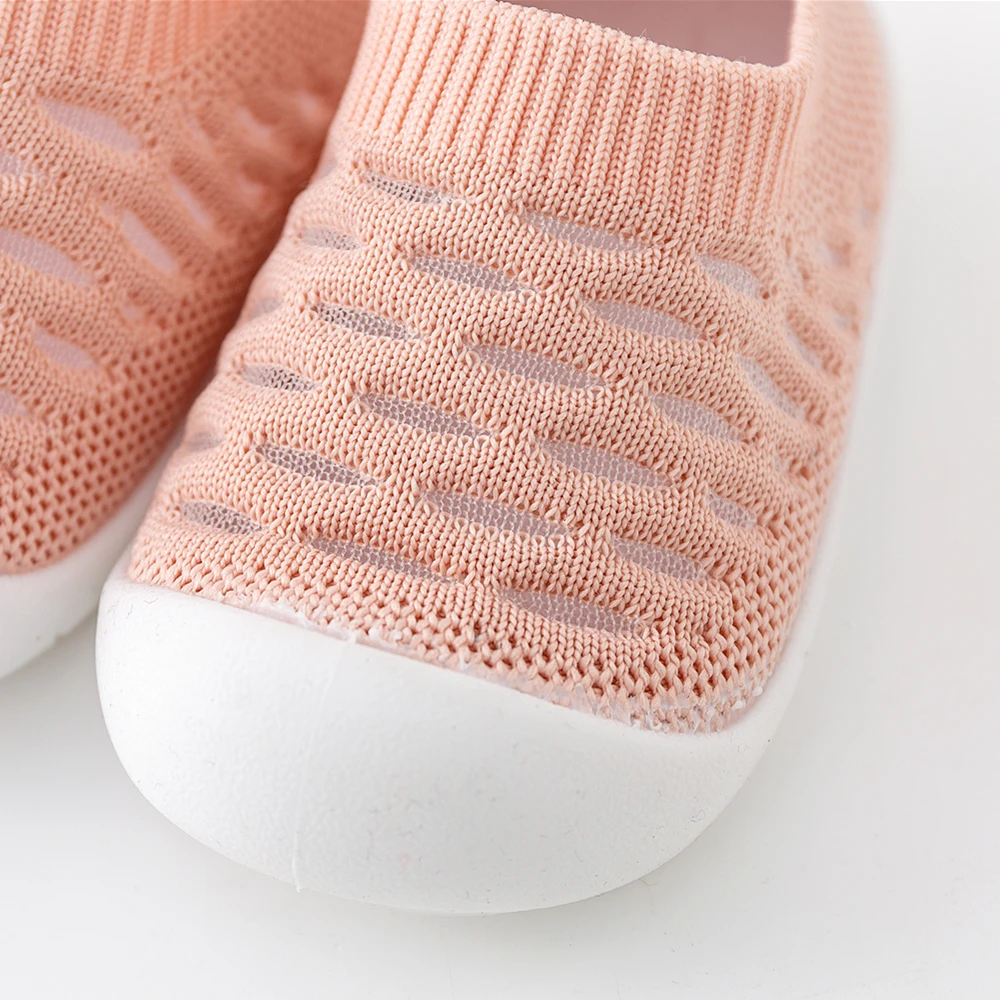 Baby Sneaker Casual Flat Sneakers Shoes Kids Shoes Anti-slip Soft Rubber Bottom Children size Girls Boys Sports Spring