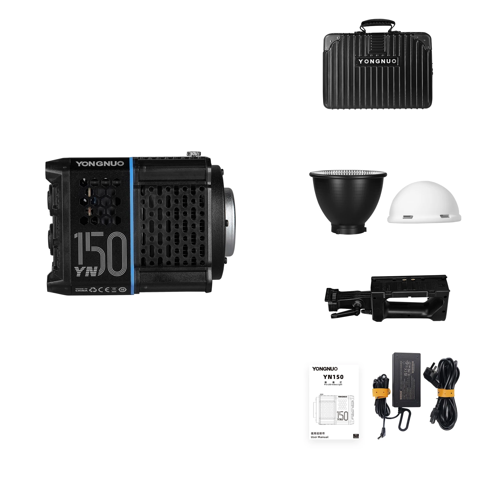 Ручной мини-штатив YONGNUO YN150 YN150S 2700-6500K с креплением Bowens (art.: 3920c68101529) - 3920c68101529