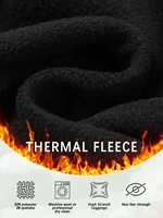Plus Size Super Soft Fleece Lined Leggings Women, Workout Yoga Running Thermal Warm Pants For cold winter Running - Image 5