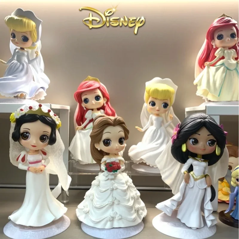 

Оригинальный набор почтовых принадлежностей Bandai Q Disney, свадебное издание, аниме Ariel Belle Schneewittchen, настольное украшение для девочек, декоративная игрушка, подарок на день рождения