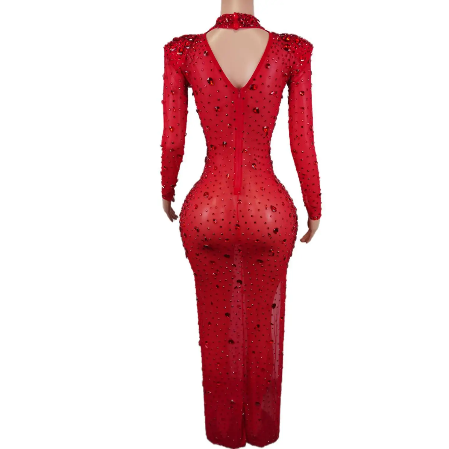 Рисунок 3 - Потрясающие красные платья с высоким