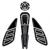 tank pad kit black