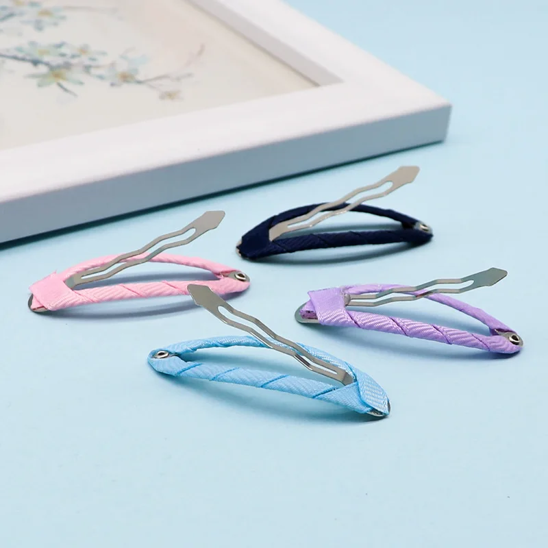 Hair Clips For Girls Kids Teens Women Hair Clips Non Slip Metal Snap Headwear Cute Candy Color Barrettes Accessories