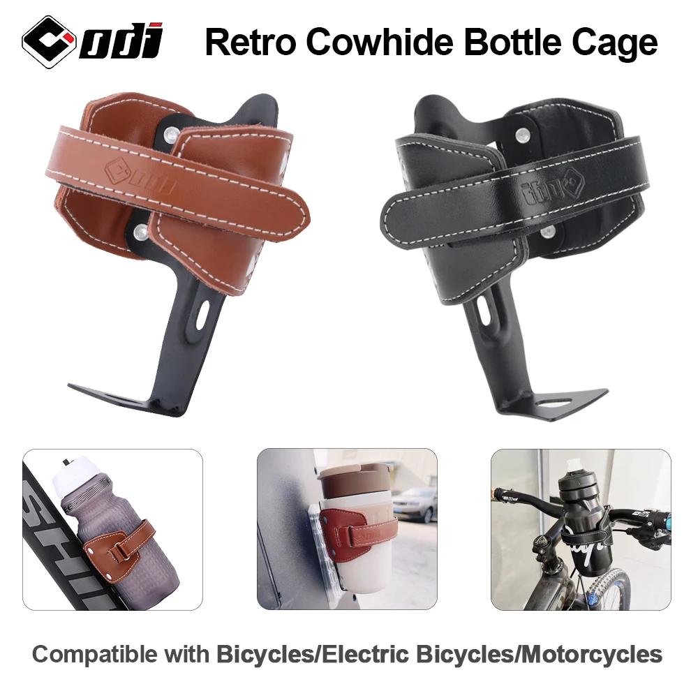Bicycle water bottle cage bicycle bottle holder water bottle holder bicycle expansion bracket ODI Cycling Water Bottle Cage Adjustable Ultralight Coffee Cup Holder Punch Free Kettle Holder for Electric Bicycles/Motor Bikes