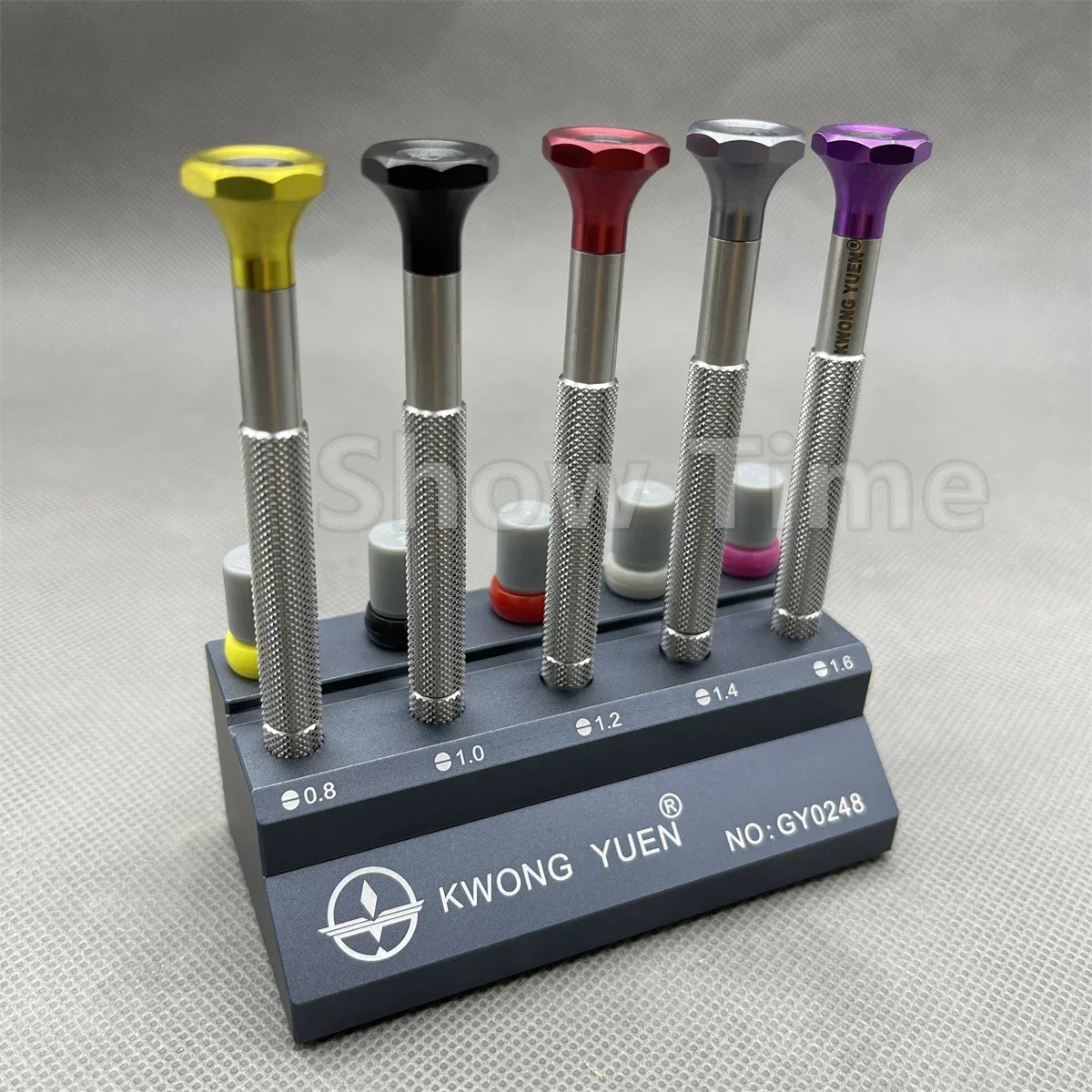 새로운 5개 316    스틸 필립스/슬롯형/미끄럼 방지 드라이버 극한 경도 시계 드라이버 세트 정밀 시계 수리 도구