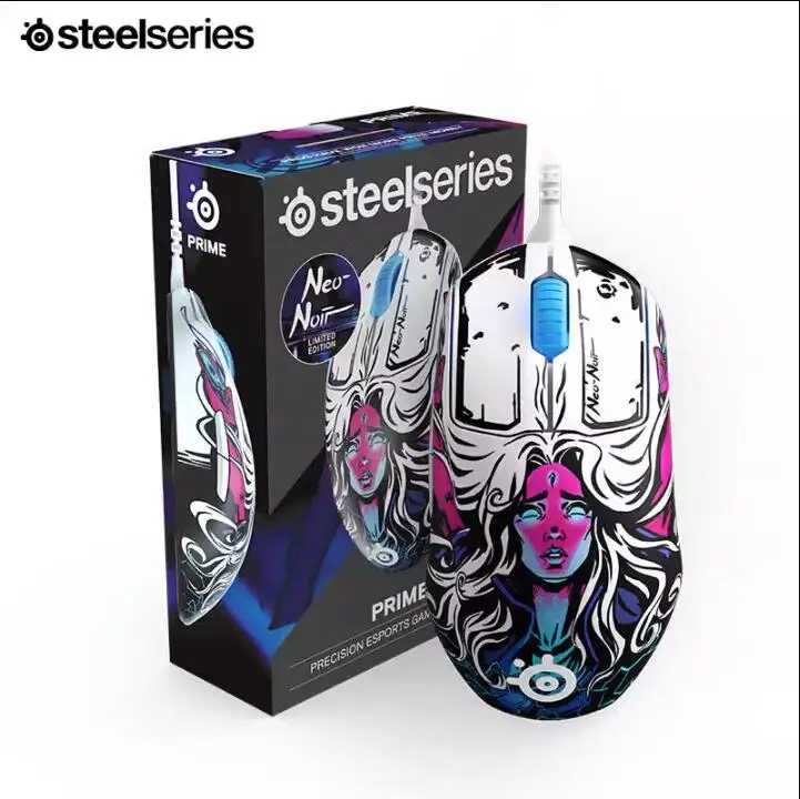 Steelseries Prime Neo Noir Edition Gaming Mouse 8000 DPI Prisma