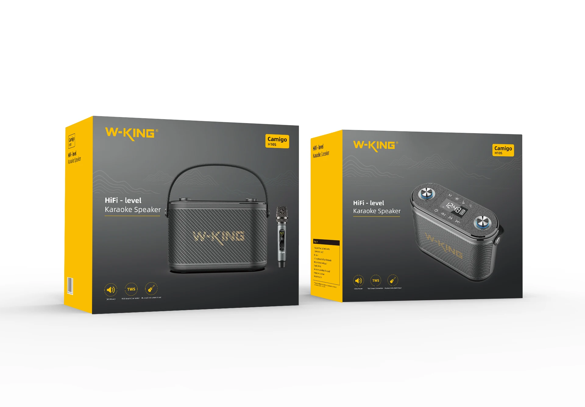 WKing H330 New Product Bluetooth Speaker 120W Portable Speaker Loudspeaker with Subwoofer Trending Product Speaker Box for Music