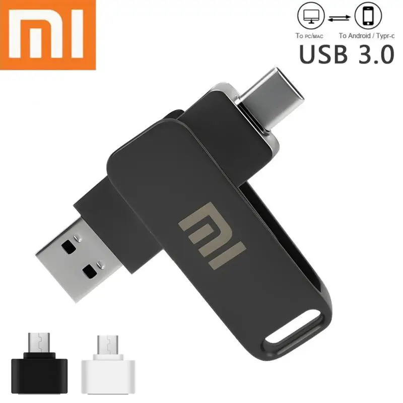 XIAOMI Original OTG metal pendrive 2TB 1TB 512G 256GB 128G type c usb