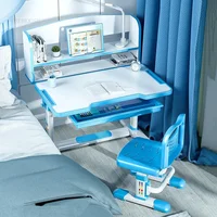 Kindergarten Homestay Children Furniture Sets Kids Bedroom Dormitory Learning Table Chairs Suit School Study Desks with Drawer m