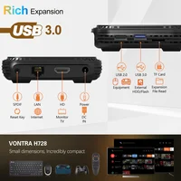 VONTAR H728 Android 14 TV Box Allwinner H728 Octa Core Cortex A55 Support 8K Video 4K 1000M LAN Wifi6 Media Player Cooling  Fan - Image 6