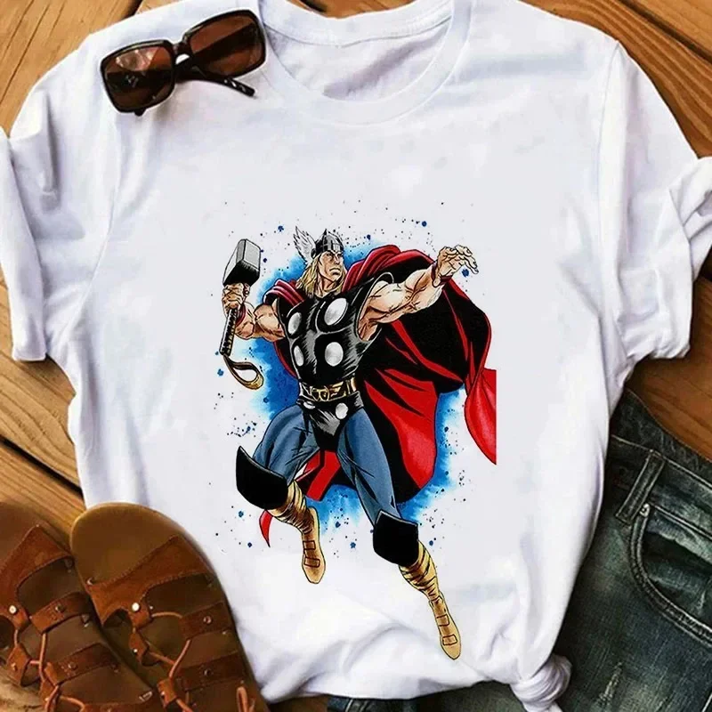 thumbnail image 1 of Camiseta de algodón para niños de Marvel, Disney Plus, Harajuku, dibujos animados de Hulk, moda de verano para niño, ropa de bebé, camiseta informal de manga corta súper genial, 1 of 4