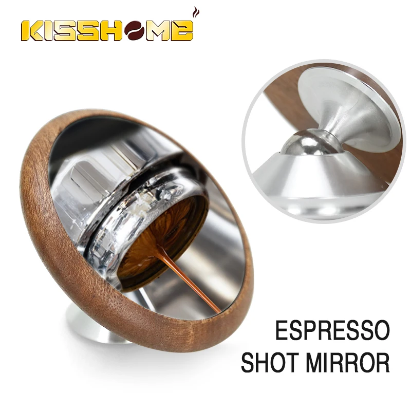 Espresso Shot Mirror Multidirectional Extraction Mirror Coffee Lens