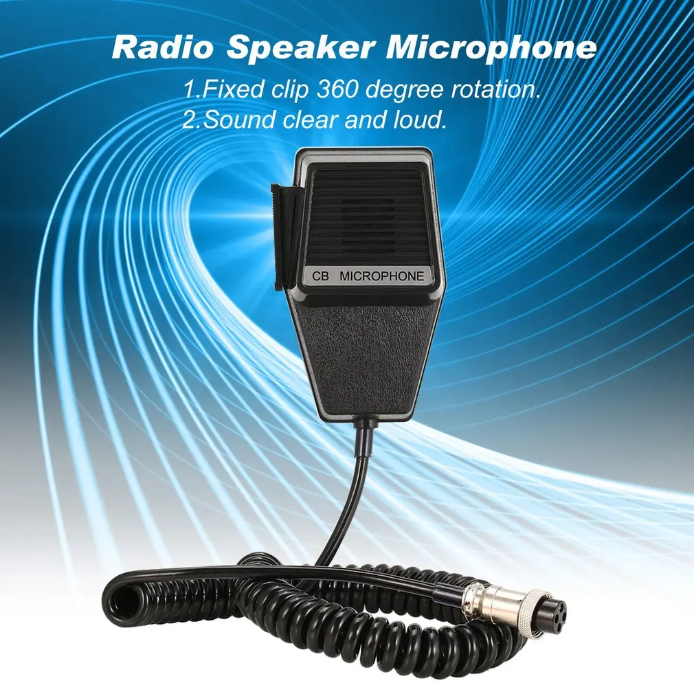

Hot Walkie-talkie Microphone CM4 CB Radio Speaker Microphone Microphone For Uniden Automatic Walkie Talkie Fast Delivery