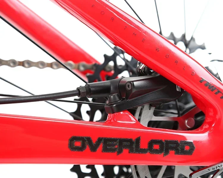TWITTER OVERLORD 27,5/29iner WheelTop EDS-13S cambio electrónico freno de disco de aceite suspensión completa bicicleta de montaña de fibra de carbono MTB