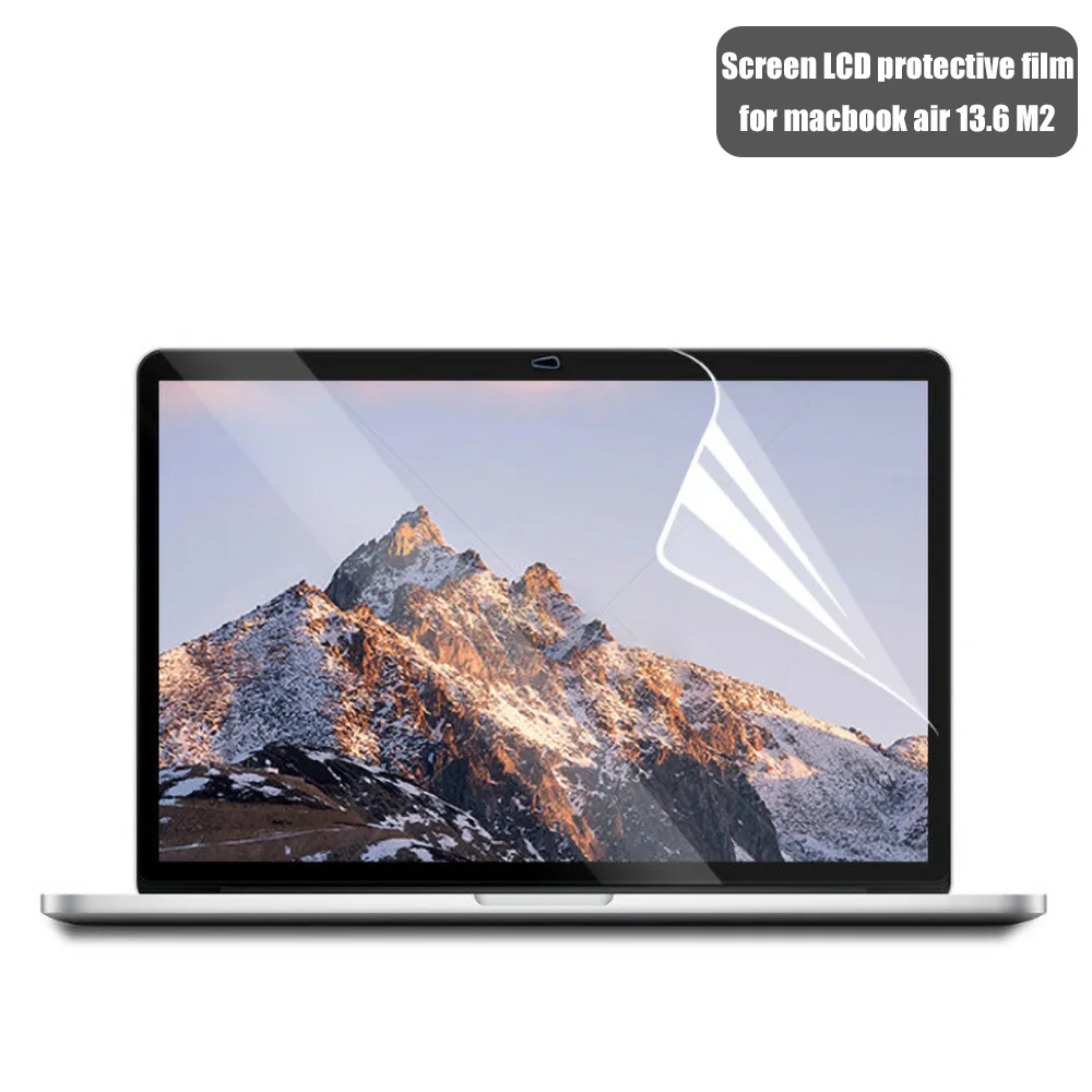 מגן מסך עבור MacBook Air13.3 Pro13.3 HD סרט רך מגן A2681 A1369 A1466 A1706 A1708 A1989 A2159 A2251 כיסוי מלא
