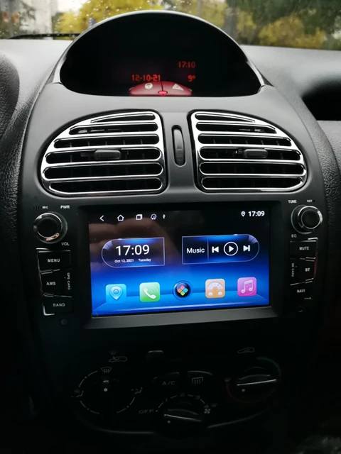 Radio navigation PEUGEOT 206 2001-2016 Android 11 Carplay GPS – Multigenus