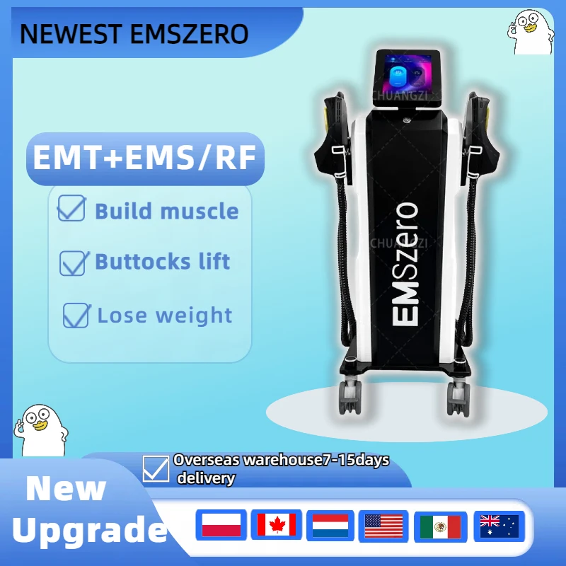 

EMSzero 15 Tesla высокоемкий мышечный Стимулятор удаление жира EMSZERO PRO Ультра RF машина для похудения для салона