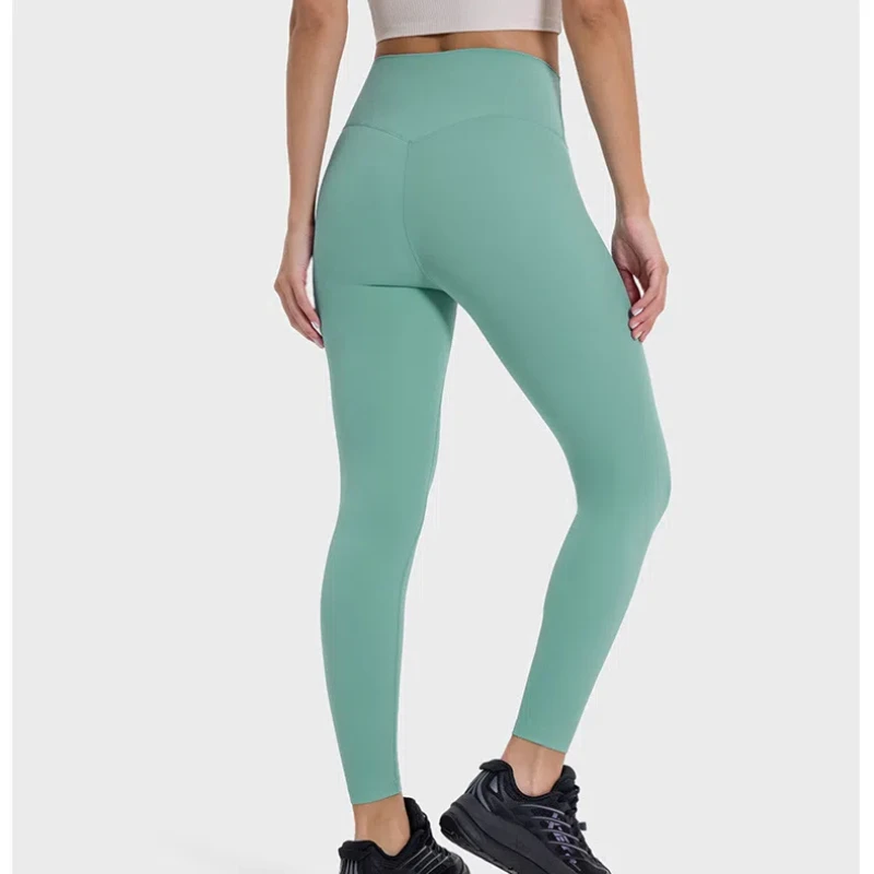 Yoga  29   Colors Pants Women Sexy V Butt Push Up Fitness High Waist Pants Gym Workout Female Sports Yoga Leggings