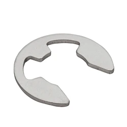 High - Quality Stainless and Mn Steel E Clip Retaining Rings - Variety Pack - M15 10pcs (304 Stainless Steel)
