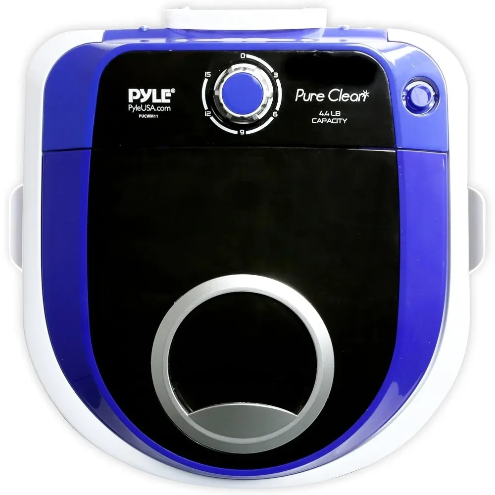 Portable Mini Washer-Top Loader Portable Laundry,Quiet,Rotary Controller,120V - For Compact Laundry,Ideal choice for small loads 2