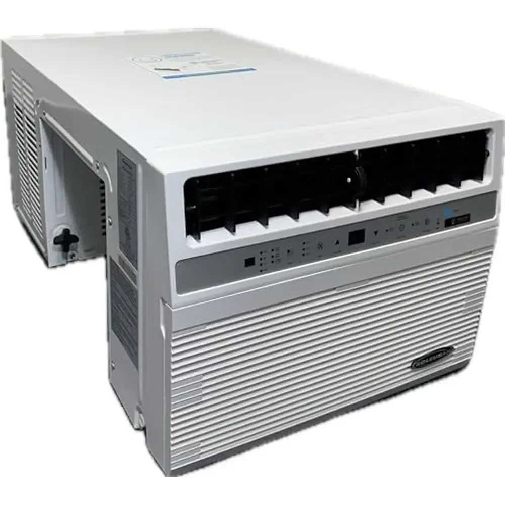 12,000 BTU Window Air Conditioner Heater Cooling 115V Wi-Fi Enabled Saddle Safe Quiet Inverter Compressor Year-round Use 6