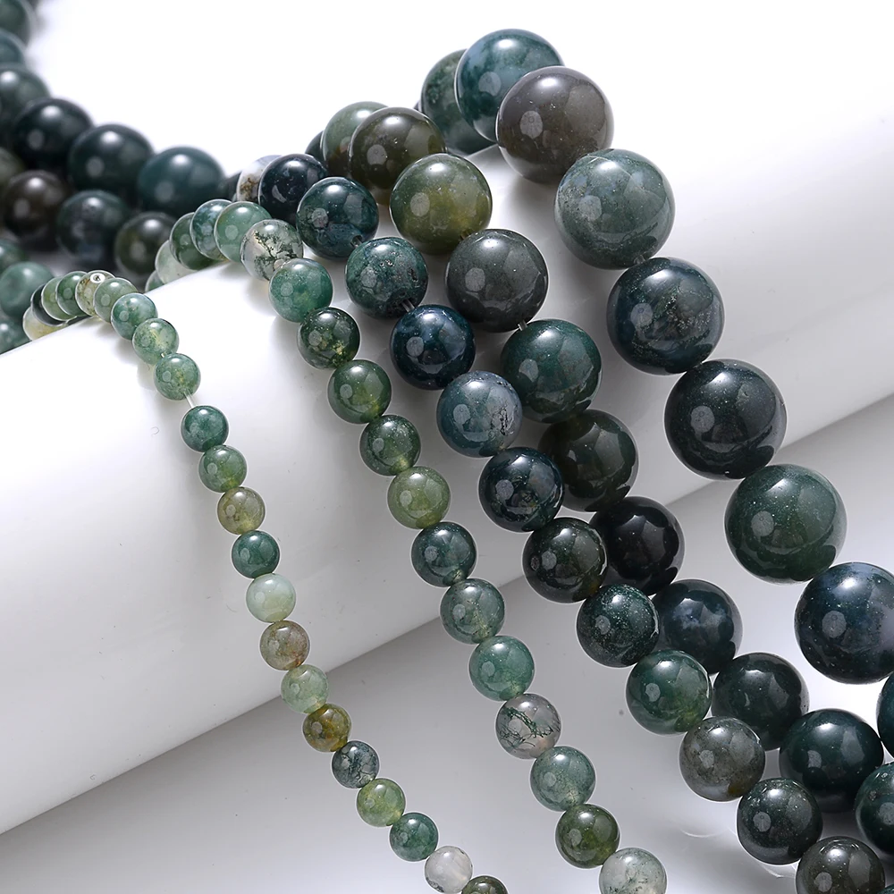 Vibrant Natural Gemstone Round Loose Beads for Handmade Jewelry Crafting