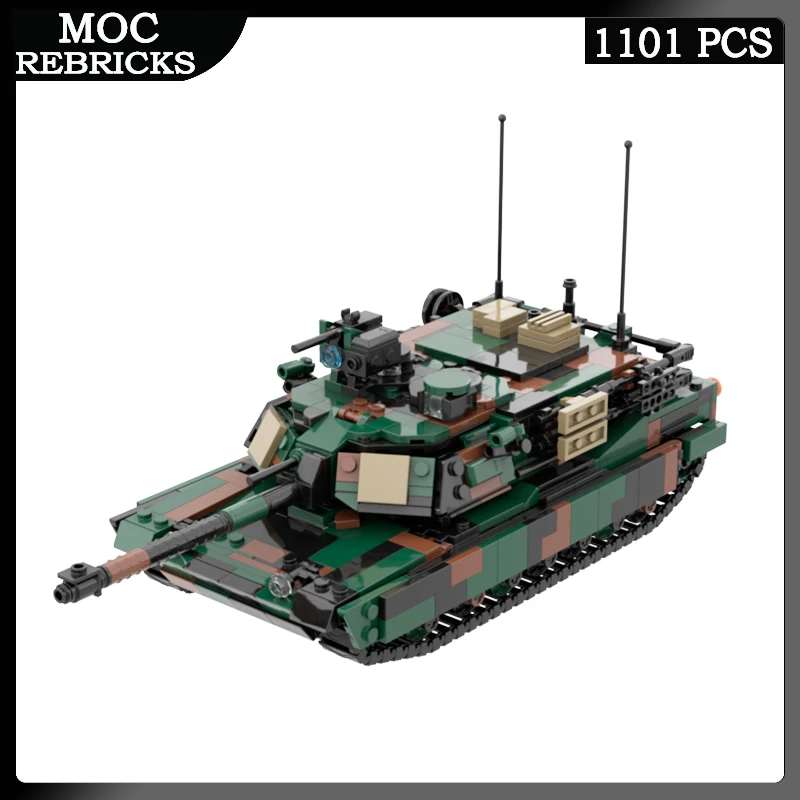 

Военная серия WW2: оружие M1A2 ABRAMS, автомобили MOC, строительные блоки, переносчик, обучающая модель «сделай сам», кирпичные игрушки, подарки