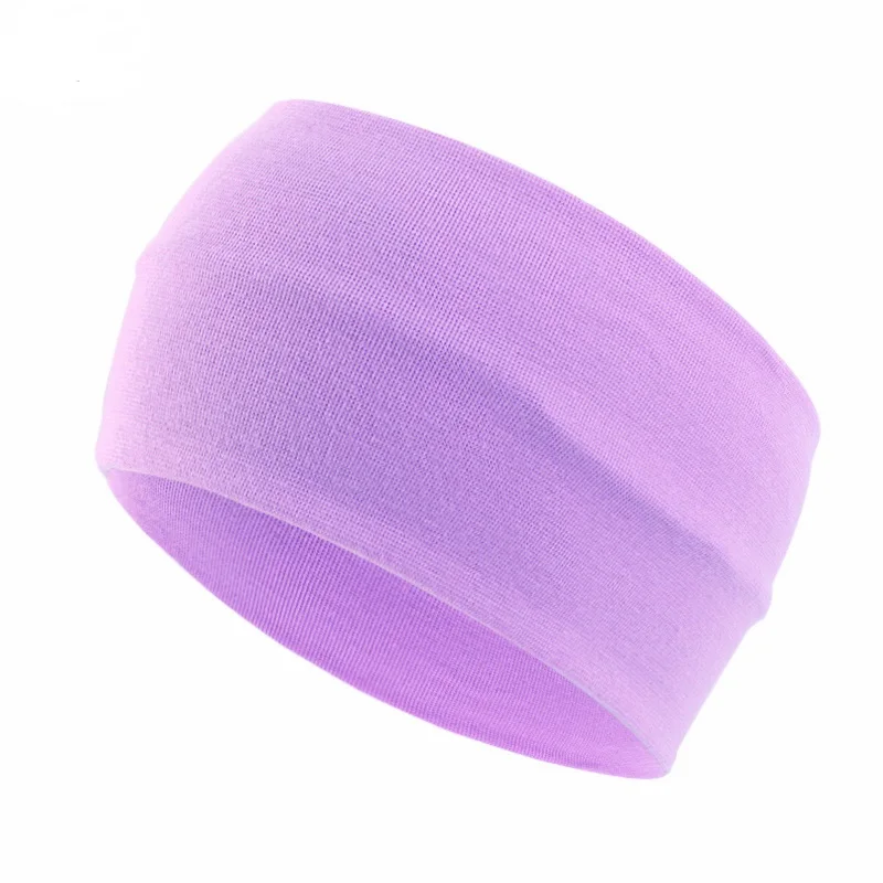 Unisex Sport Yoga elastisch verbreitertes Stirnband Haars pitze – Detail 6