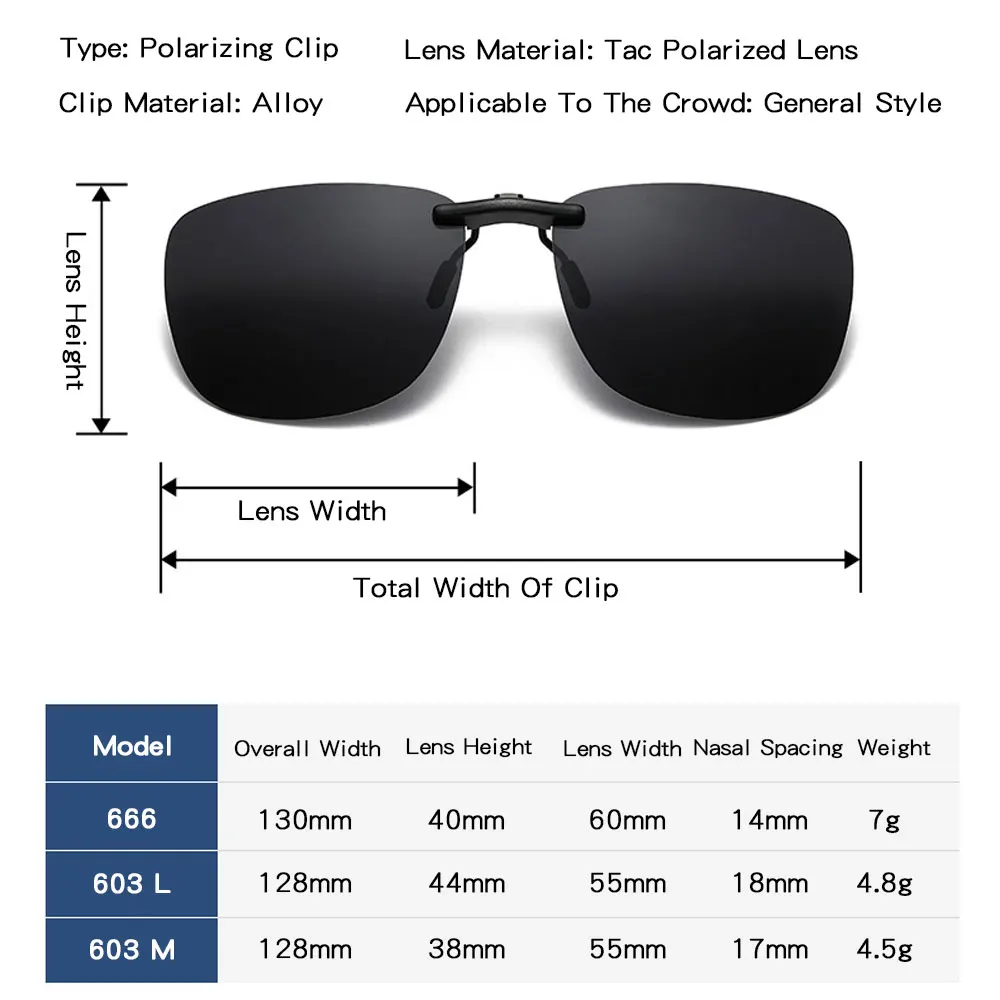 Men's Myopic Sunglasses Clip Night Vision Glasses For Driving Women Yellow Lens Sunglasses