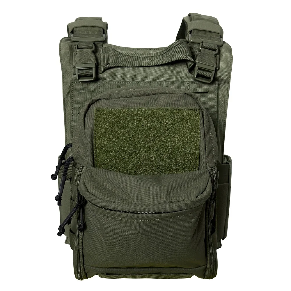 UNIONTAC Taktischer Kampfanzug 1000D Nylon Laserschneidweste mit 500D Trinkrucksack mit 1000D taktischer Tasche vorne – Detail 17