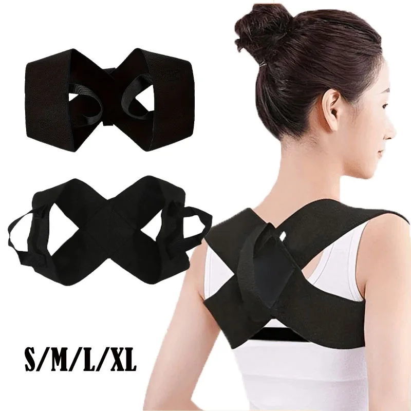 Back Posture Corrector Clavicle Spine Back Brace Belt Adjustable Upper Shoulder Lumbar Posture Correction Body Shaping