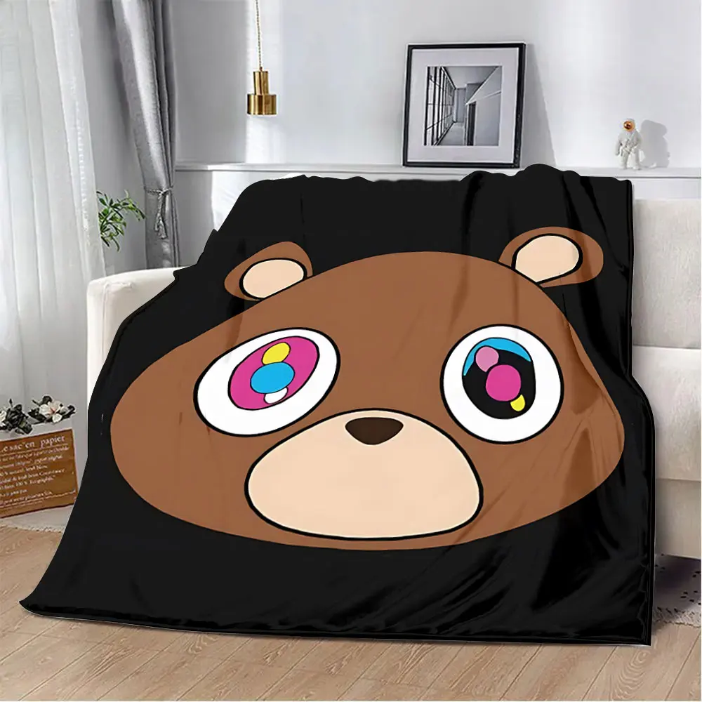 Funny Kanye West Meme Printed Blanket Picnic Blankets Warm Blanket Soft and Comfortable Blanket Home Travel Birthday Gift 2