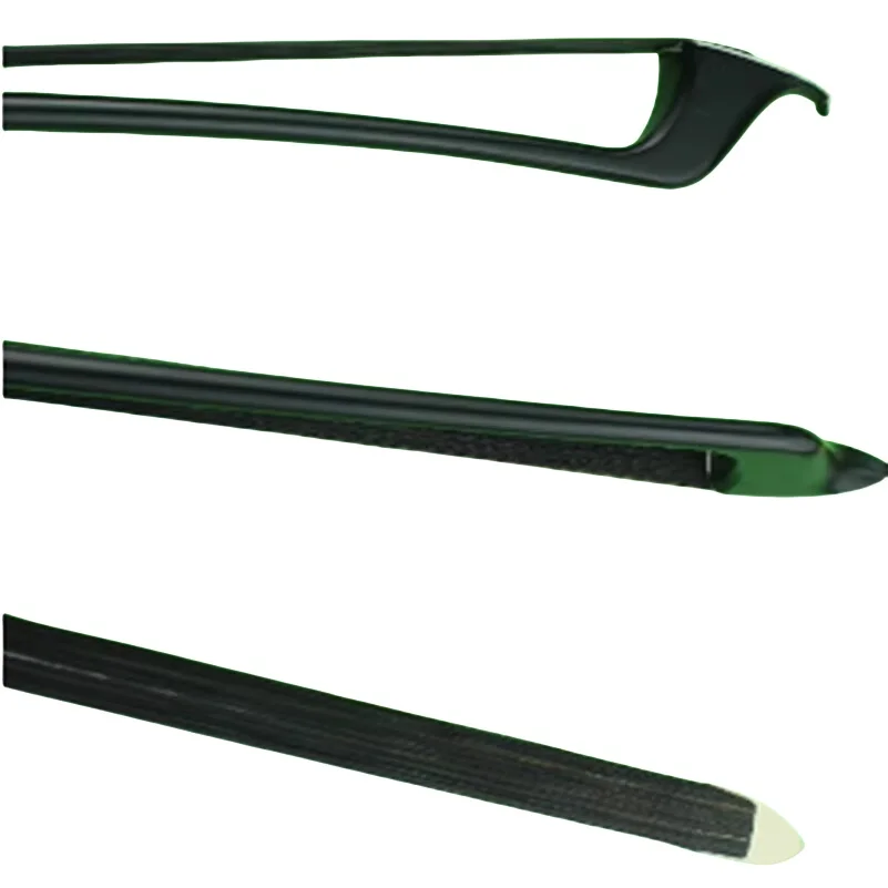 1 pc New High Quality 3/4 Carbon Fiber Double Bass Bow Black Horse Hair