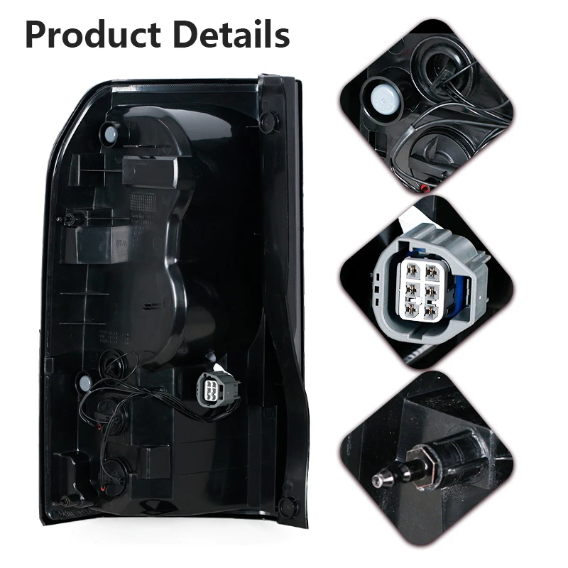 Left & Right LED Tail Lights For Land Rover Discovery LR3/LR4 (2004-2016)