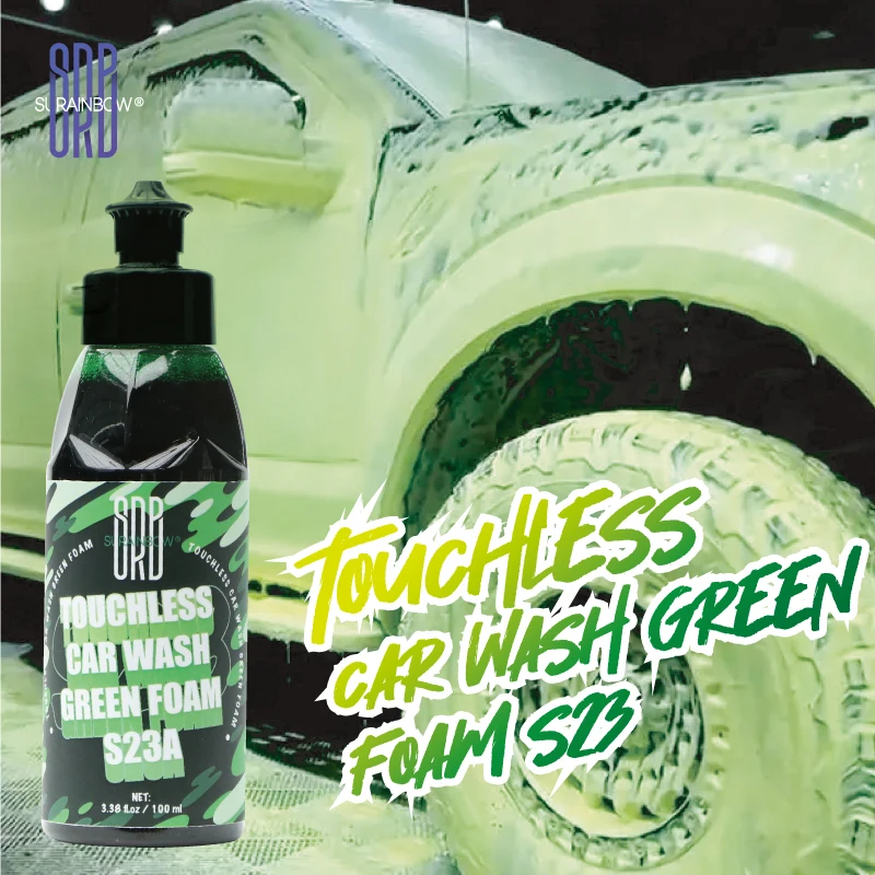 Green Foaming Car Wash Soap Works Foam Cannons Guns Bucket Washes Safe Cars Trucks Motorcycles RVs