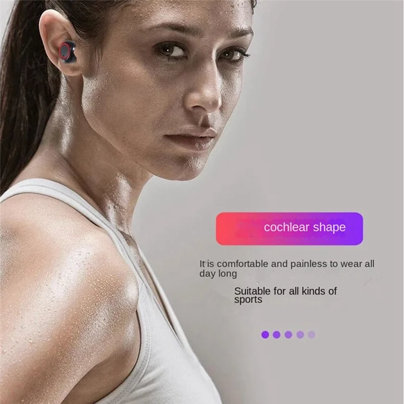 우수한 새 Bluetooth 헤드셋 Y10 바이노럴 Bluetooth 헤드셋 Y30 Bluetooth 헤드셋(충전함 포함)