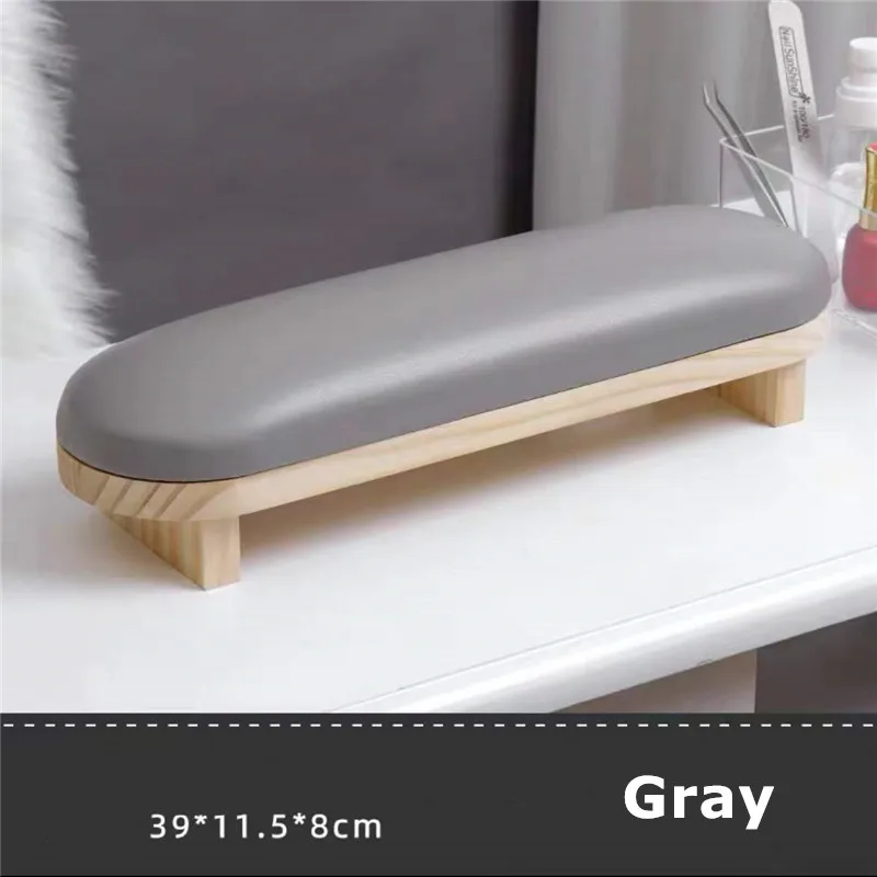 Nail Art Hand Pillow 1PC Professional PU Leather Nail Hand Pillow Cushion Hand Pillow Holder Arm Rests Manicure Table Mat Nail Art Stand Salon Tool