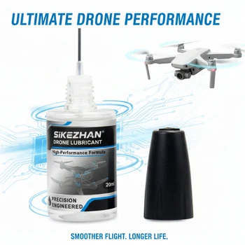 Olio lubrificante per motore drone per cuscinetti brushless quadricottero Riduzione del rumore Grasso di manutenzione antiruggine per DJI Mavic Mini FPV